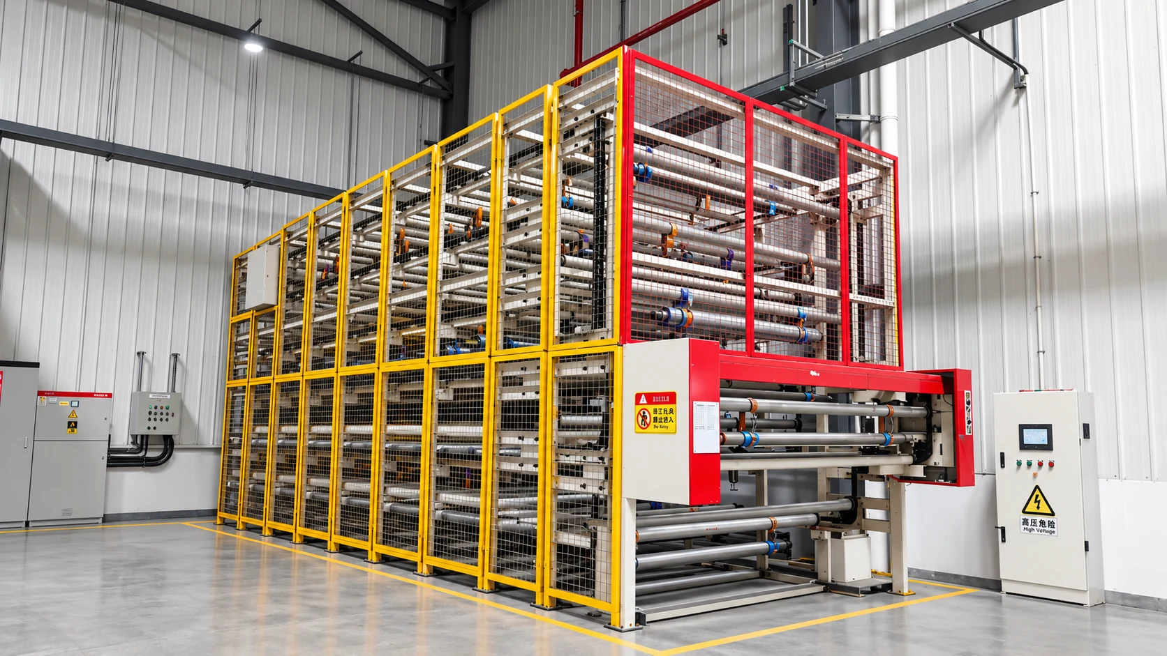 Automated mandrel and mould store